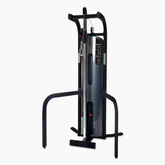The Adjustable Cable Column is perfect for athletes who want to push themselves to the limit. With its 150lb. weight stacks, this machine is ready to take on any challenge. The Cable Column is also adjustable to 17 different heights, so you can always find the perfect training position. Additionally, its 2:1 cable ratio means that you’ll always get a smooth and consistent workout. Plus, the integrated foot block ensures that you can perform seated row exercises with ease. Finally, the Cable Column’s chrome steel stirrup handle and powder-coated steel shrouds give it a sleek and modern look that will help motivate you to reach your fitness goals.