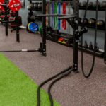 Performance Rally is a 14.5mm surface tailored for aggressive functional training, available in both rolls and interlocking tiles.