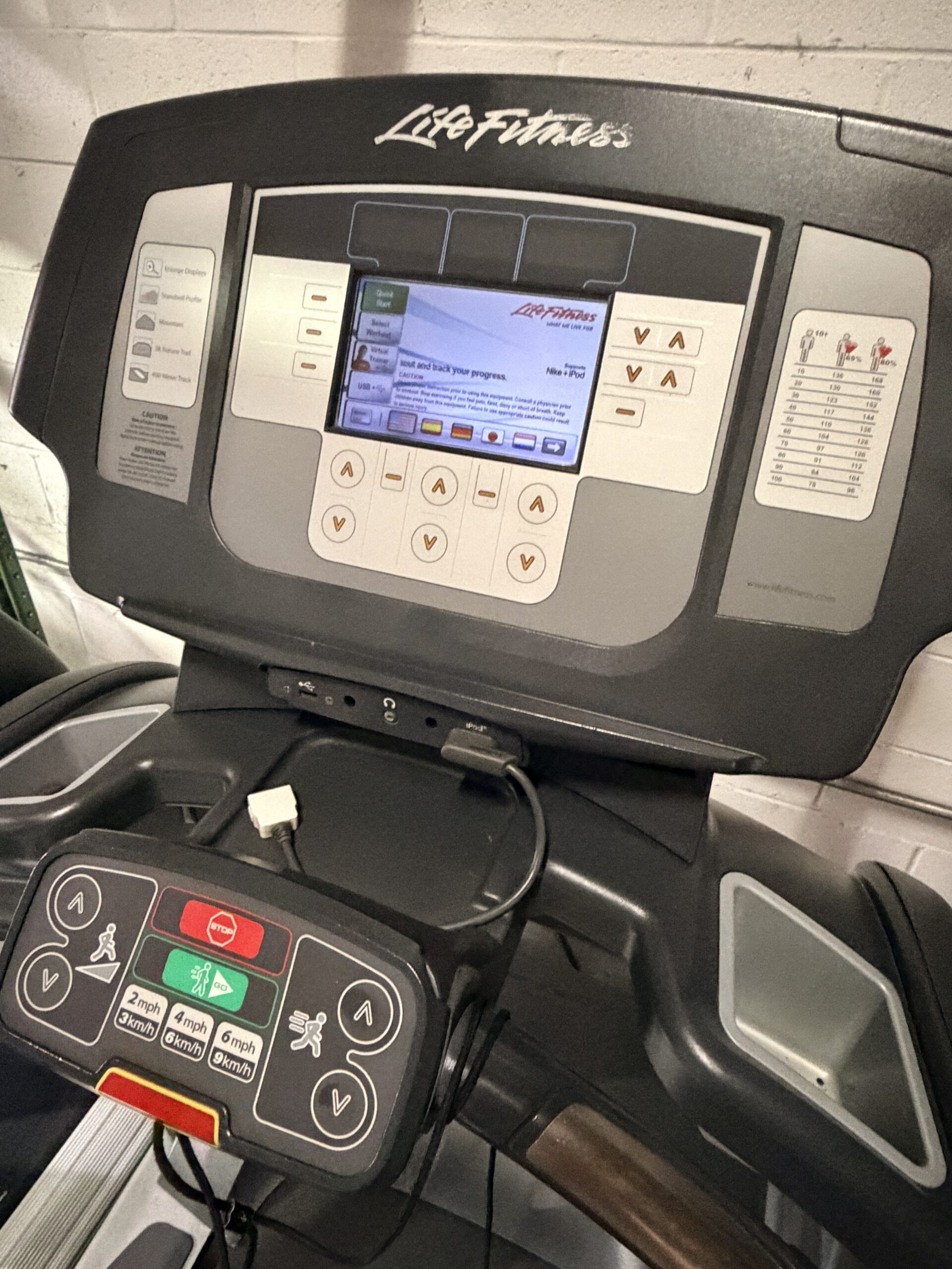 Life Fitness 95T Inspire Treadmill featuring an Inspire touchscreen console, commercial-quality construction, and smooth performance, available at Innovative Fitness in Kennesaw, Georgia."