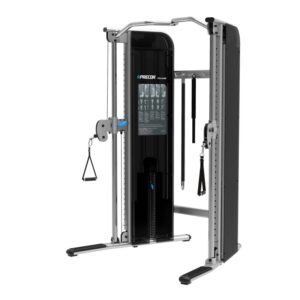 Precor FTS Glide Functional Training System The FTS Glide offers resistance training with freedom of motion to increase core strength, balance, stability and coordination. Designed with a compact footprint and low height to fit any fitness facility, the FTS Glide is easy to use. The Precor FTS Glide Functional Trainer will allow you to have complete freedom of movement in any direction or plane while performing weight resistance exercises. There's unrestricted exercises are designed to move the way your body naturally moves. Change the angle, resistance, and attachment for a wide variety of exercises to hit either the upper or lower body.