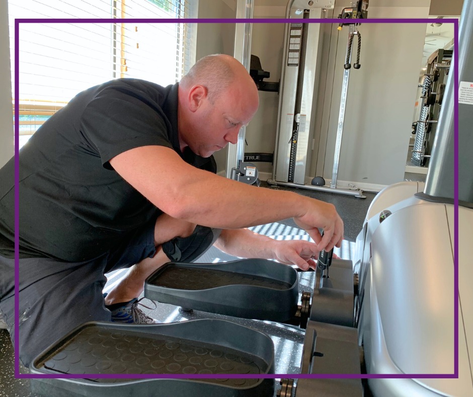 Did you know that we are able to perform preventative maintenance on your fitness equipment? This helps prevent emergency repairs and anticipate normal wear and tear from repeated use! Call us today to schedule your preventative maintenance!