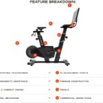 Aviron Fit stationary indoor bike comes with a 22" HD touchscreen that enables you to access thousands of workouts from the most diverse workout library on the market.