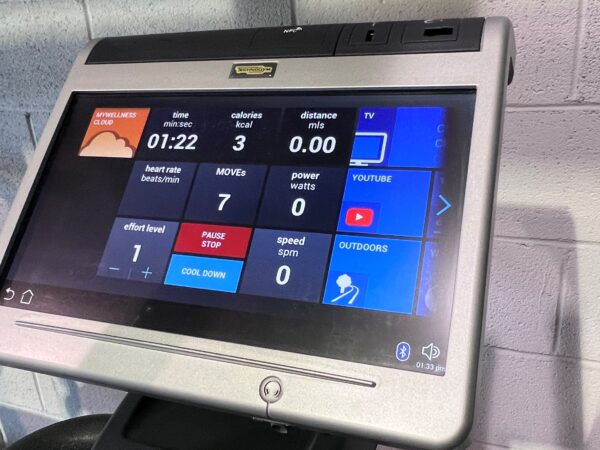 Technogym Excite Synchro 700 Elliptical Cross Trainer w/Unity Touchscreen Console for sale from Innovative Fitness 770-218-9390