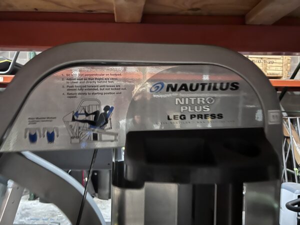 Nautilus Nitro Plus Leg Press S5LP (Heavy Stack)