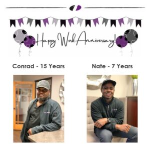 Congratulations on your work anniversary! Your dedication, expertise, and commitment to excellence as a service technician have been invaluable. Thank you for your hard work and the positive impact you continue to make. We look forward to many more successful years together!