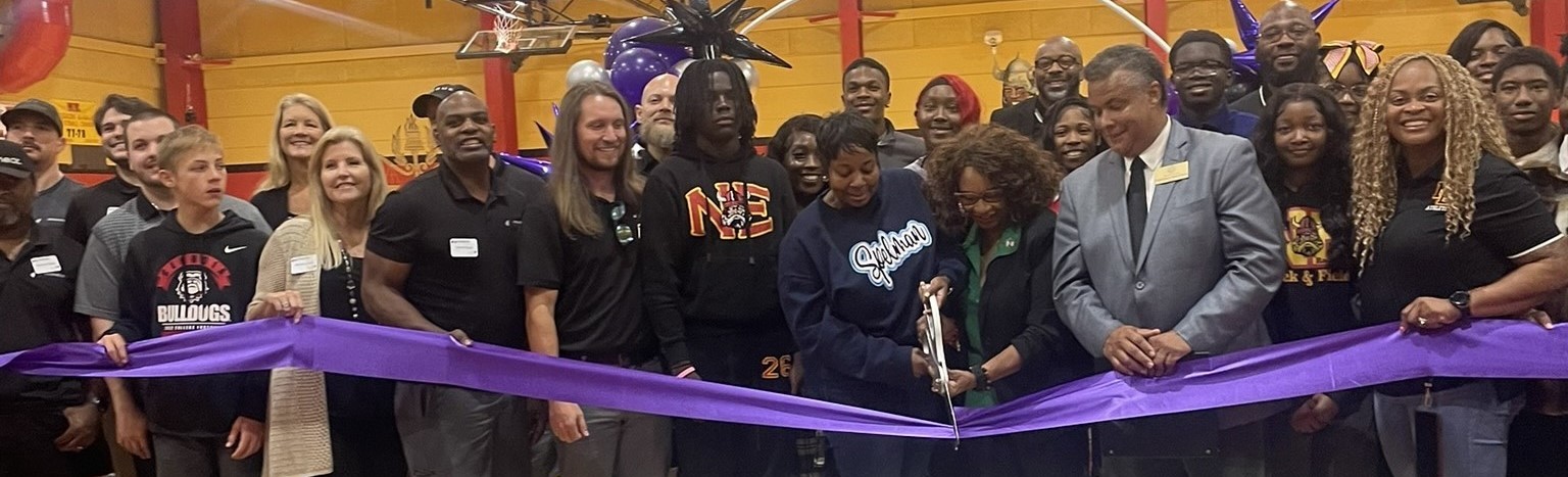 5th annual CCMG Chris Conti Memorial Grant recipient for 2024 is Northeast High School1646 Upper River Road Macon, GA 31211 received a free gym from Innovative Fitness