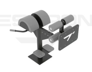 The GHD (glut hamstring developer) allows you to exercise several muscle groups, in particular the gluteus, flexor, lower back and spine muscles. When performing the so-called GHD sit-up, the abdominal muscles and the entire abdominal and lumbar region can be strengthened outdoor fitness equipment from Innovative Fitness