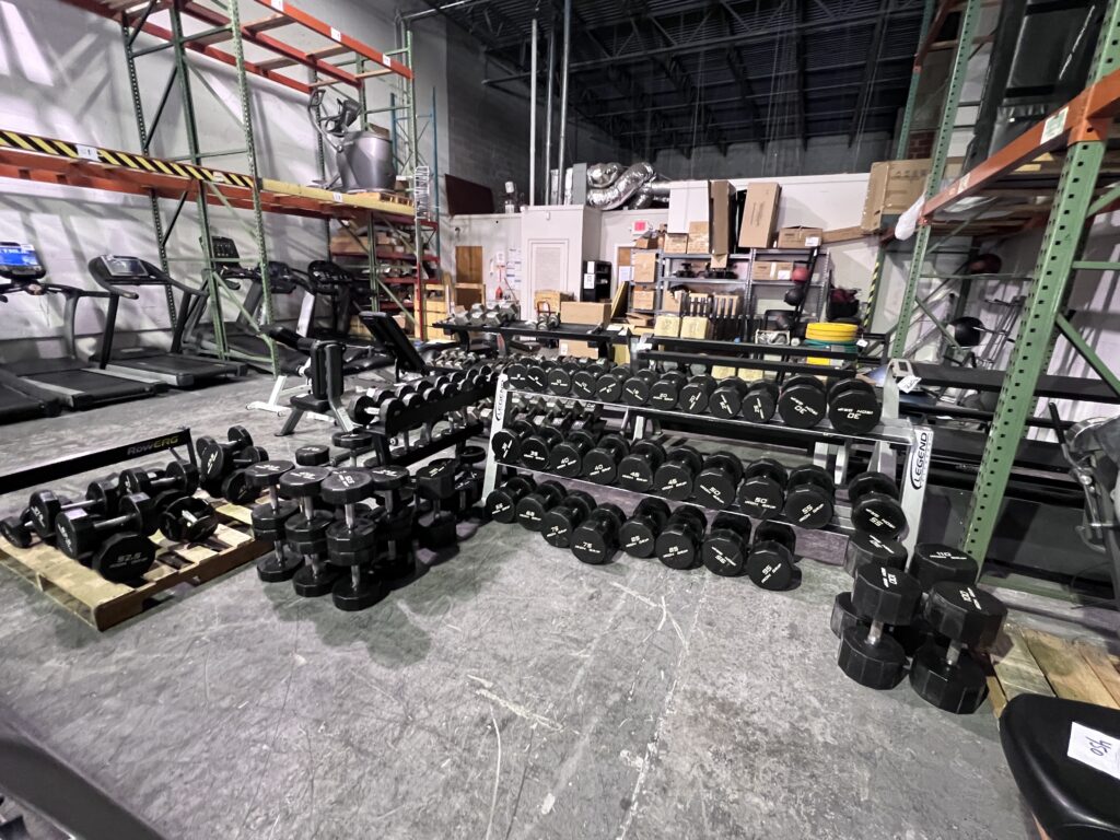 Iron Grip Urethane Dumbbells for sale Innovative fitness in Kennesaw, GA 770.218.9390