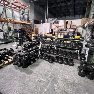 Iron Grip Urethane Dumbbells for sale Innovative fitness in Kennesaw, GA 770.218.9390