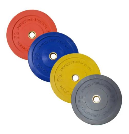TMX Pro Maxima Colored Olympic Bumper Plates for sale Innovative fitness in Kennesaw, GA 770.218.9390