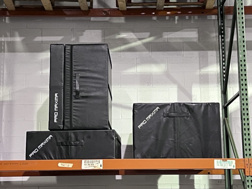Pro Maxima Soft Plyo Box Set/Stackable Plyometric Box Set (Foam) for sale Innovative fitness in Kennesaw, GA 770.218.9390