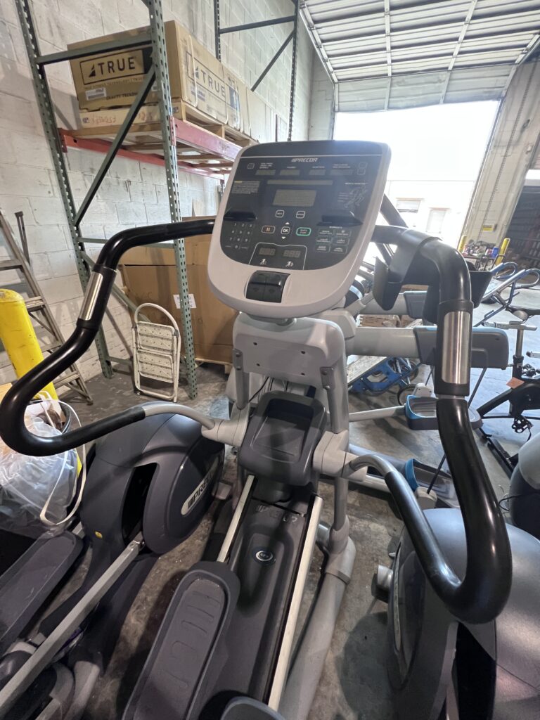 Precor EFX 835 Elliptical CrossRamp w/P30 Console for sale Innovative fitness in Atlanta, GA Area 770.218.9390
