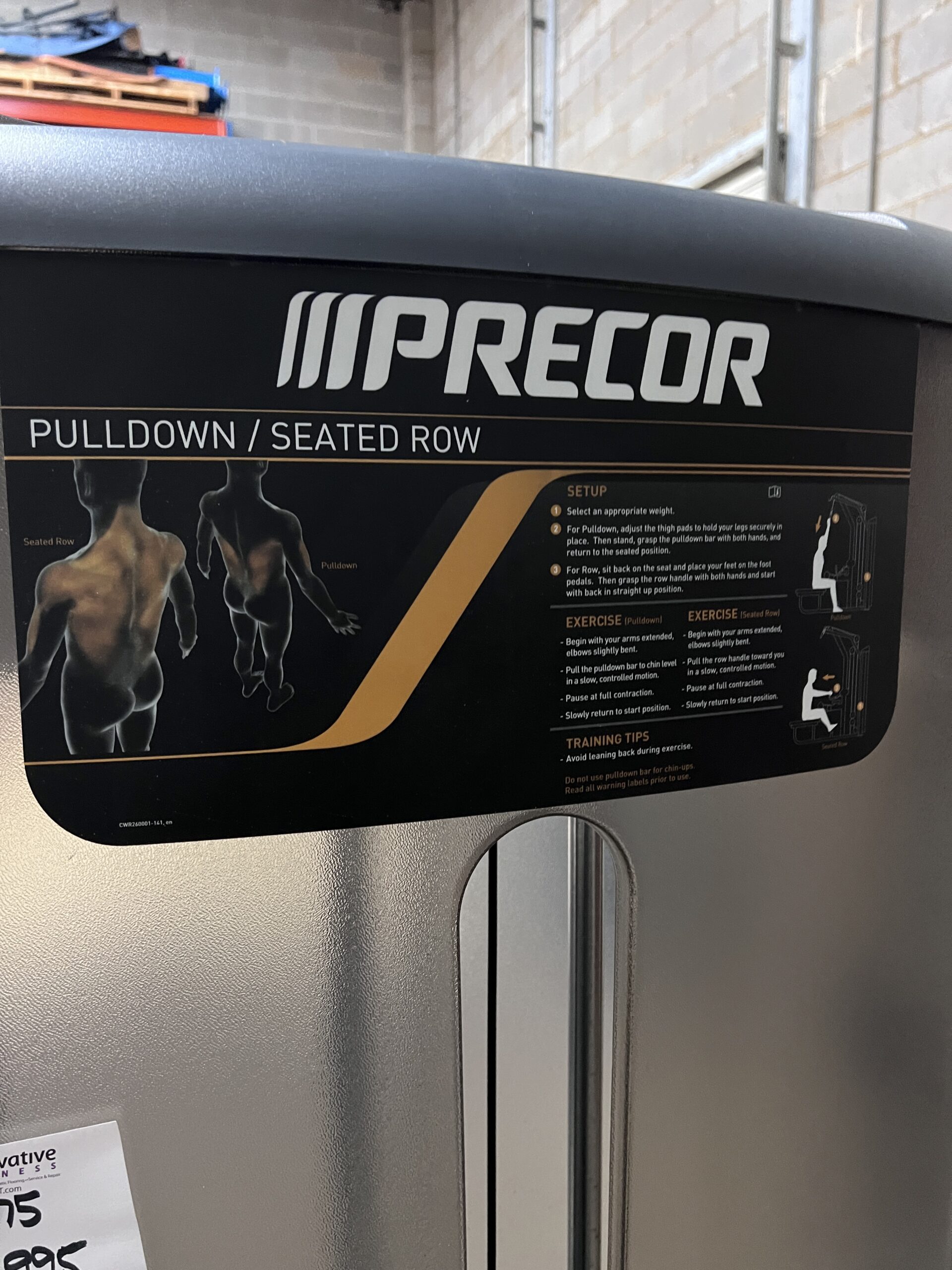 The Precor Vitality™ Series Selectorized Line provides a compact, value-priced conditioning circuit that fits the space and budget requirements for a wide range of facilities, from hospitality to multi-family residential to community centers. New contemporary styling allows you to enhance the Vitality Selectorized strength training experience with pieces from Vitality Benches & Racks and Resolute Strength™ Selectorized. 6 PIECE CURCUIT Includes BICEPS CURL / TRICEPS EXTENSION MULTI-PRESS PULLDOWN / SEATED ROW PULLDOWN LEG CURL / LEG EXTENSION LEG PRESS / CALF EXTENSION Precor Vitality™ Series Selectorized Line (5 Pieces)