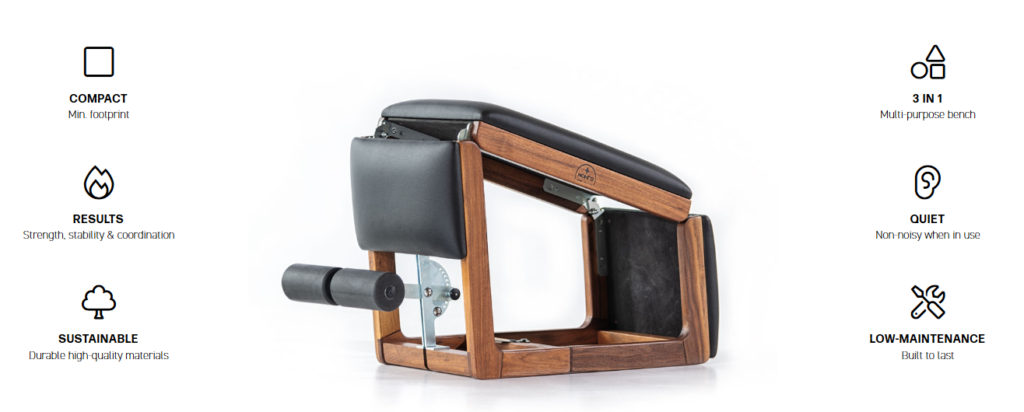 NOHRD TriaTrainer: 3 in 1 Exercise Bench- now available at Innovative Fitness in Kennesaw, GA 30152 call us today at 770.218.9390.