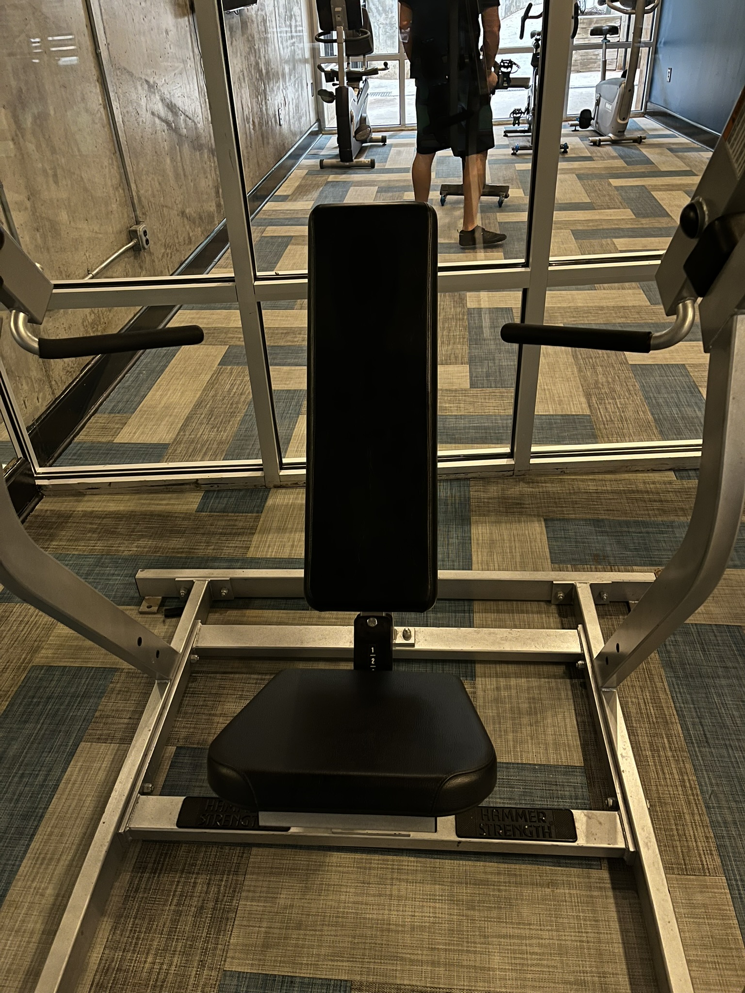 Hammer Strength Plate-Loaded Iso-Lateral Shoulder Press Now available at Innovative Fitness in Kennesaw, GA 30152 call us today at 770.218.9390.