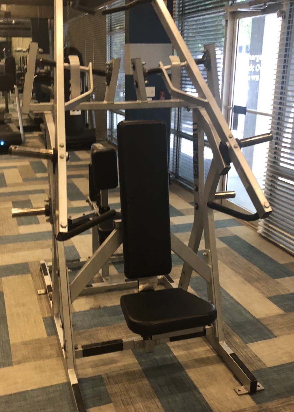 Hammer Strength Plate-Loaded Iso-Lateral Chest / Back Now available at Innovative Fitness in Kennesaw, GA 30152 call us today at 770.218.9390.