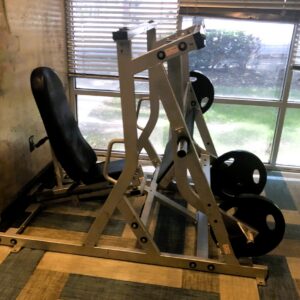 Hammer Strength Plate-Loaded Leg Press Machine Now available at Innovative Fitness in Kennesaw, GA 30152 call us today at 770.218.9390.