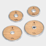 The weights Our selection of weight plates, ranging from 0.5 kg, to 1.25 kg, 2.5 kg, 5 kg and 10 kg (10 kg not included) allows you to customize your workout intensity with precision. No matter your weightlifting goals, this diverse selection ensures you have the flexibility and control needed to reach them effectively and efficiently. The weight plates’ center hole measures 25mm in diameter for easy barbell placement. Now available at Innovative Fitness in Kennesaw, GA 30152 call us today at 770.218.9390.