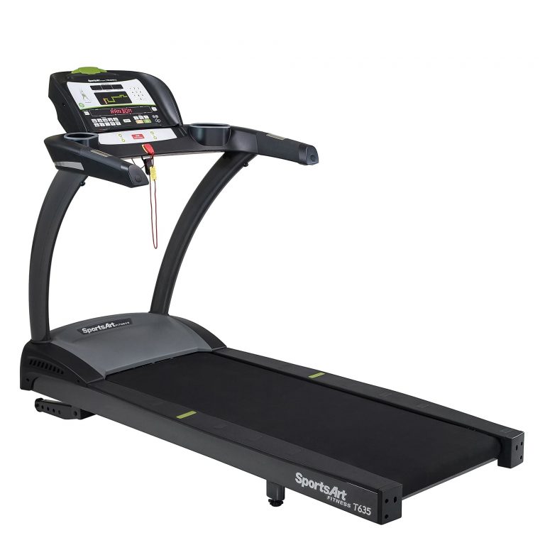 SportsArt T635 Treadmill available at Innovative Fitness in Kennesaw, Georgia. This refurbished commercial-grade treadmill features a spacious running surface, cushioned deck, durable construction, and ergonomic console, making it an excellent choice for home gyms, fitness centers, apartment communities, schools, and corporate wellness facilities throughout Metro Atlanta.