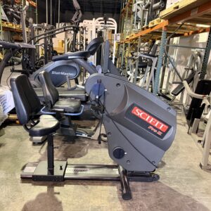 Front view of the SciFit PRO2 UBE Upper Body Ergometer for sale at Innovative Fitness in Kennesaw, GA, designed for upper body cardiovascular exercise.