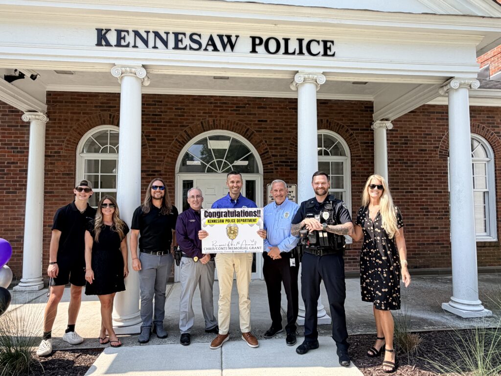 Join Us for the Kennesaw Police Department Ribbon Cutting: Celebrating the 7th Annual Chris Conti Memorial Grant Recipient