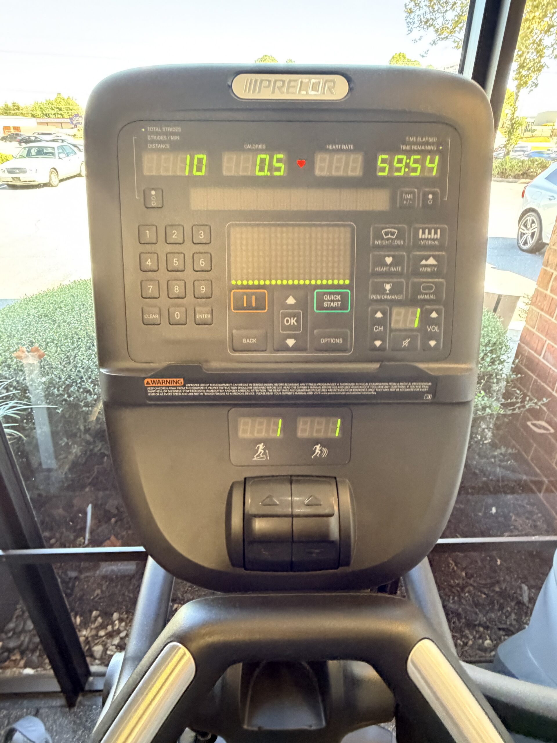 Precor EFX 835 Elliptical with Converging CrossRamp, moving handlebars, and P31 console, available through Innovative Fitness in Kennesaw, GA, serving Atlanta and Metro Atlanta with premium commercial fitness equipment sales and solutions.
