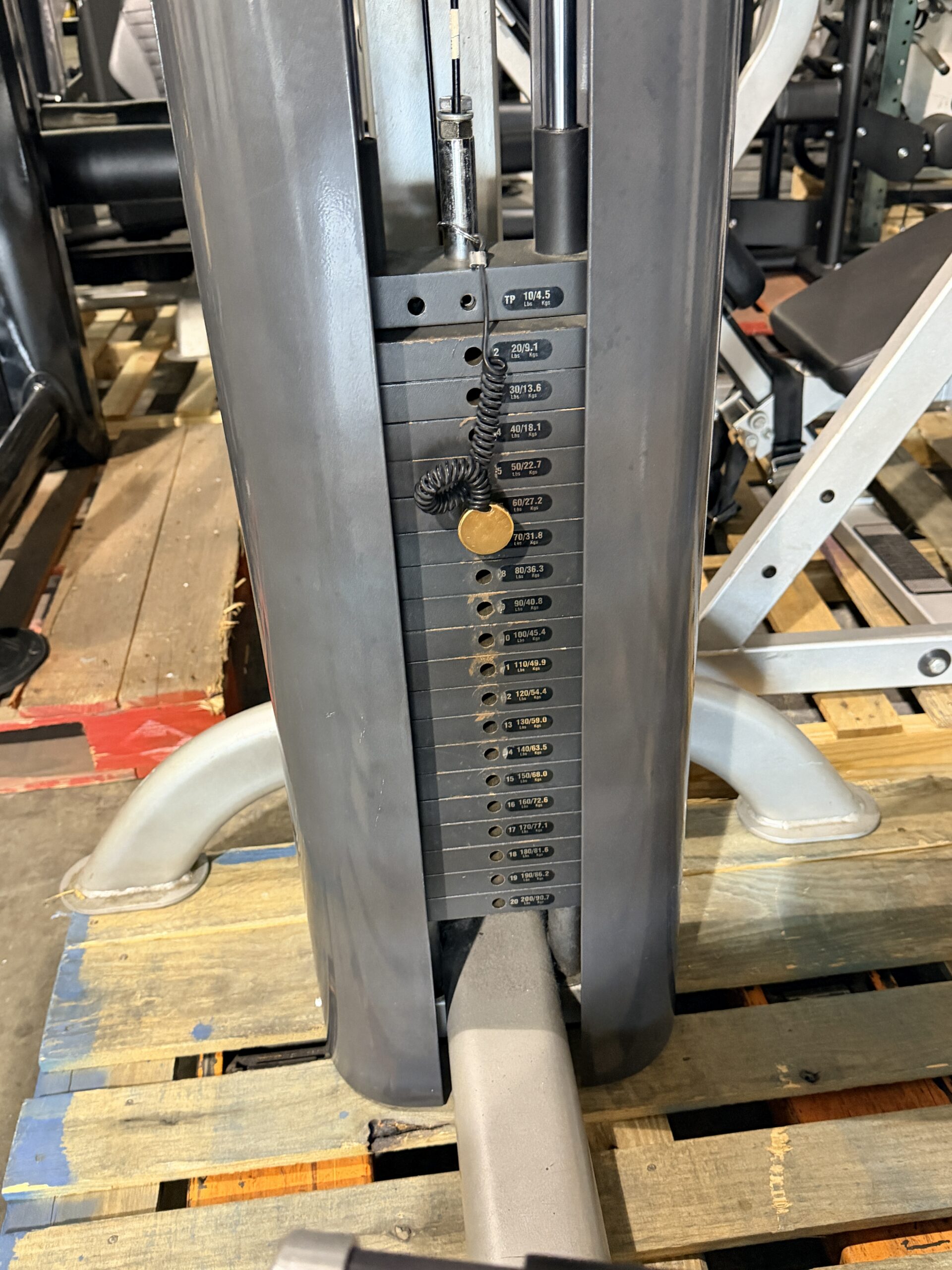 Apollo 7000 Series Leg Press Selectorized Weight Stack Machine - Tuff Stuff